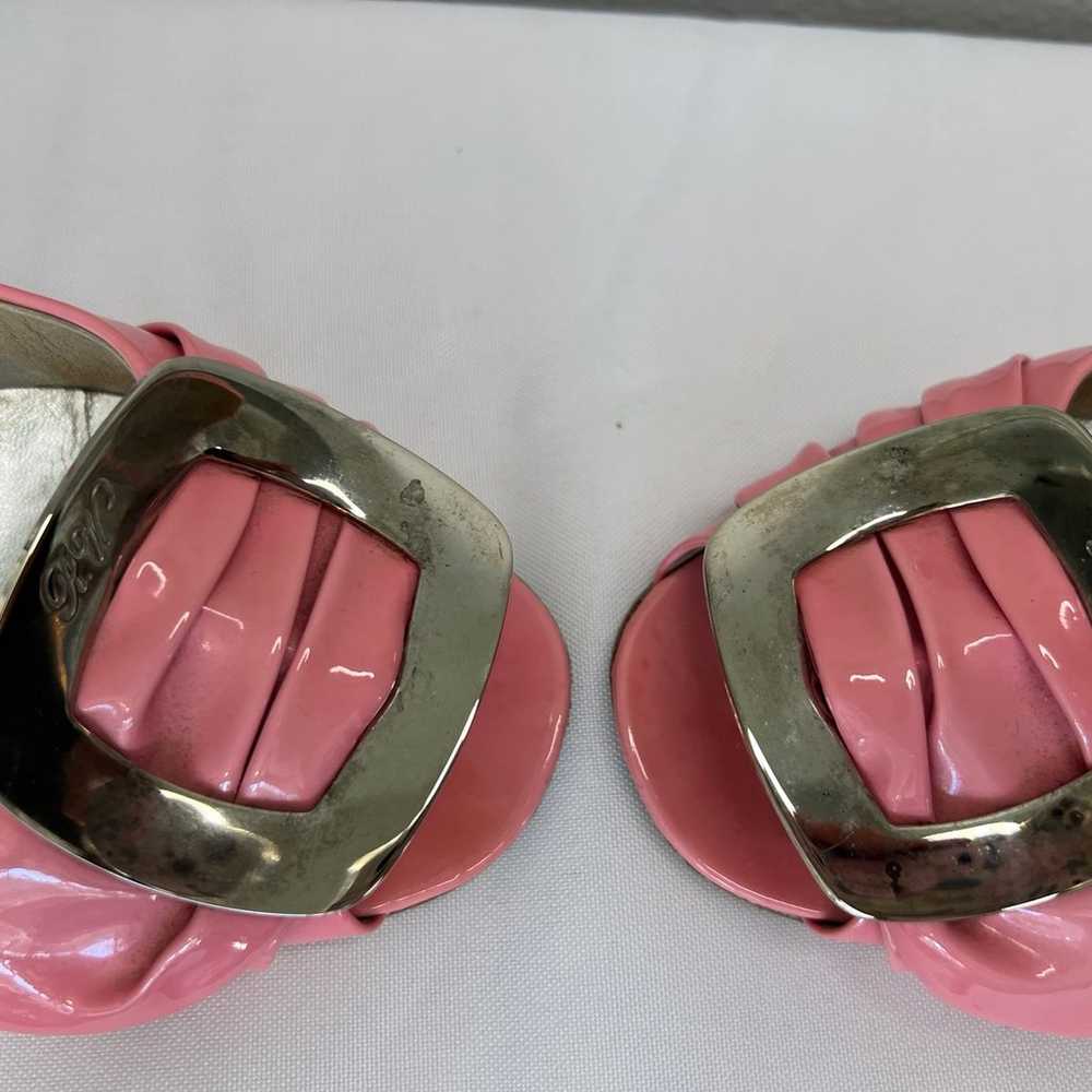 Roger Vivier Trompette Pink Patent Leather Pumps … - image 6