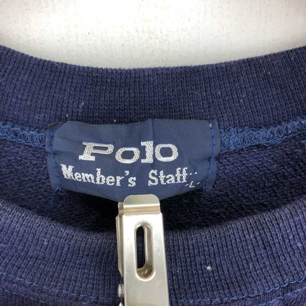 Streetwear POLO Member Staff Crew Neck Sweatshirt… - image 3