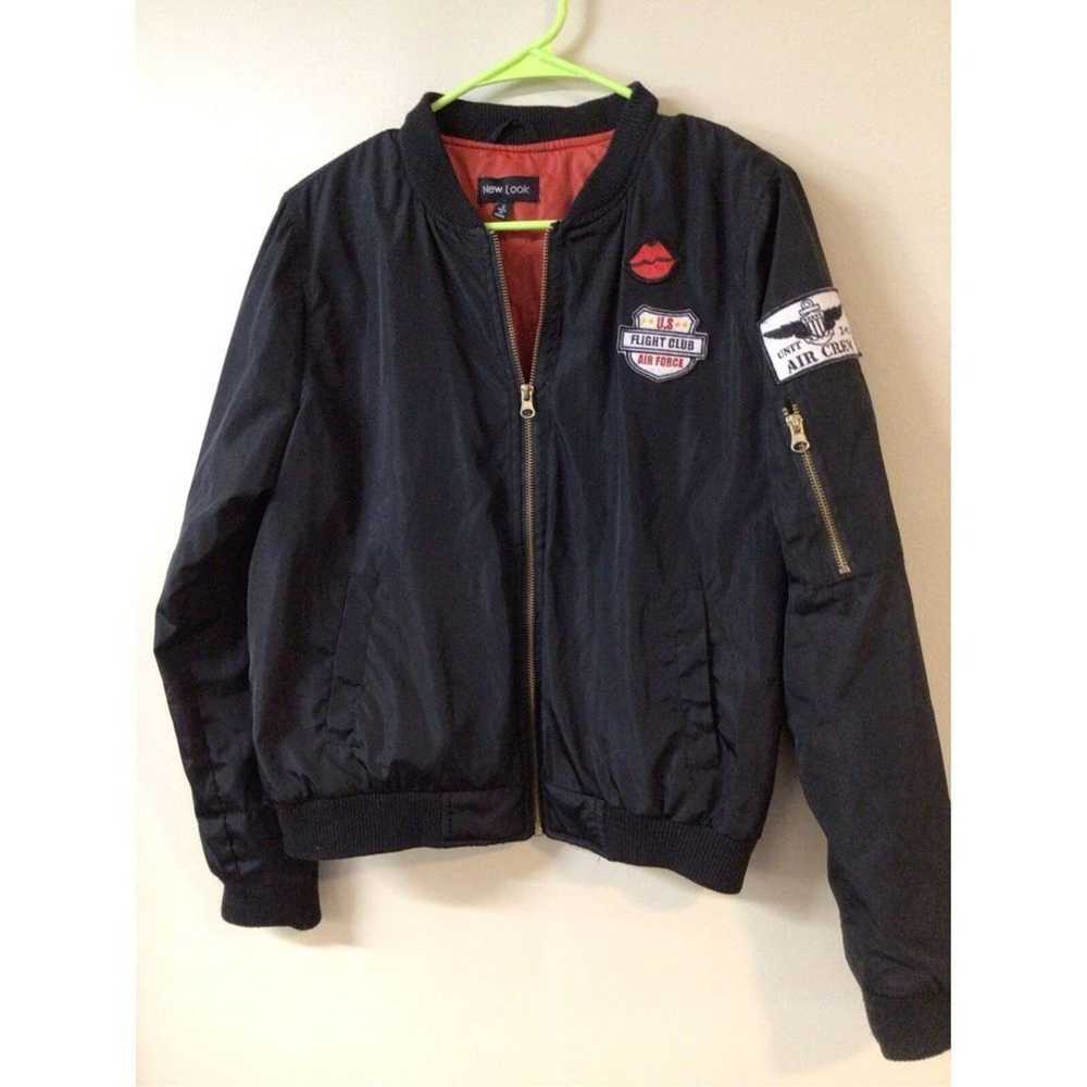 New Look New Look Size Small Flight Jacket Quilte… - image 8