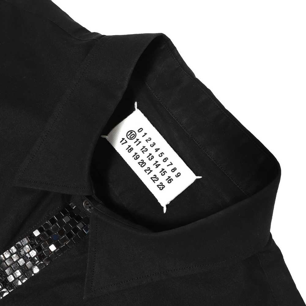 Maison Margiela SS09 Sequin Button Tape Shirt - image 5