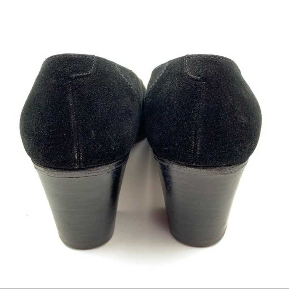 Arthur Beren heels size 10 N black Italian suede … - image 3