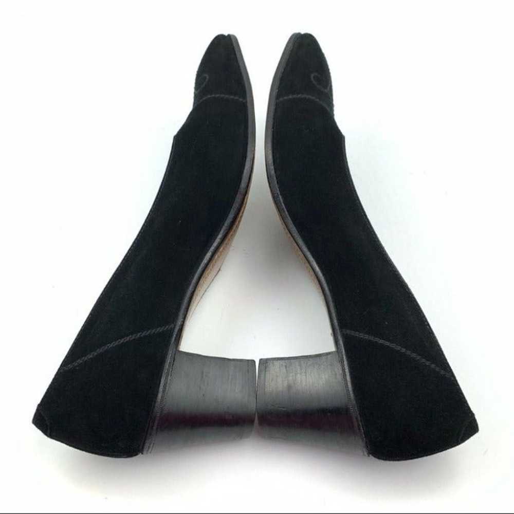 Arthur Beren heels size 10 N black Italian suede … - image 5
