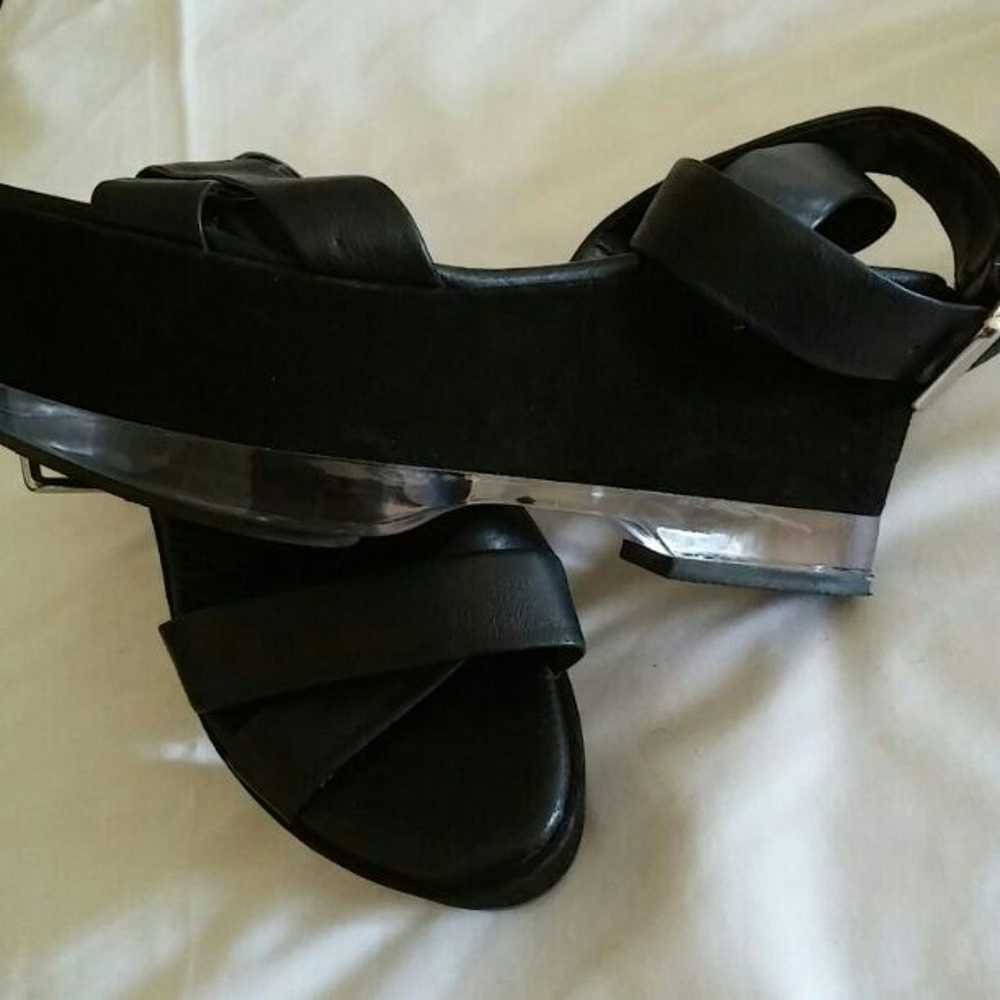 Zara Woman Platform Shoes Size 38 - image 4