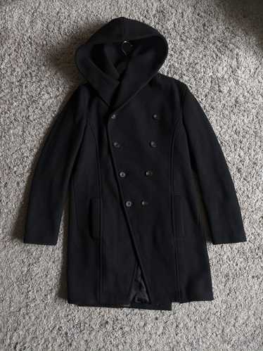 Ato × Ato Matsumoto Wool Hooded Coat Size 46 (S) M