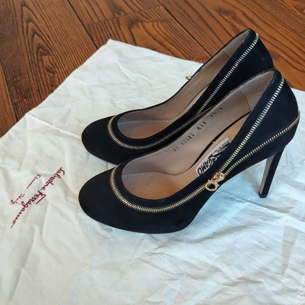 NWOT Ferragamo High Heels Size 6.5 - image 2