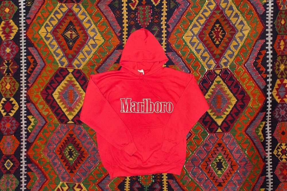Vintage 80s Marlboro x TULTEX hoodie - image 1