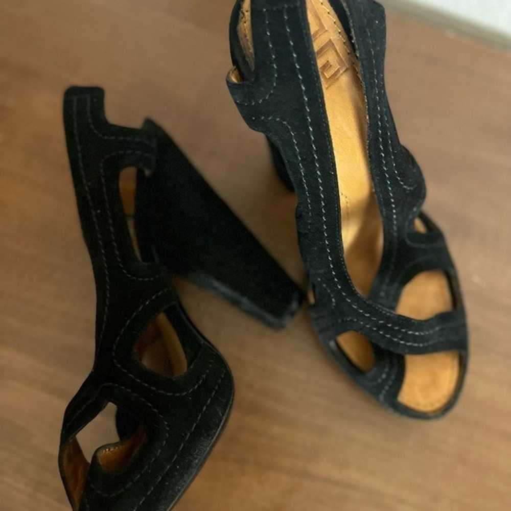 Women’s Givenchy Black Strappy Heels Size 6 - image 3