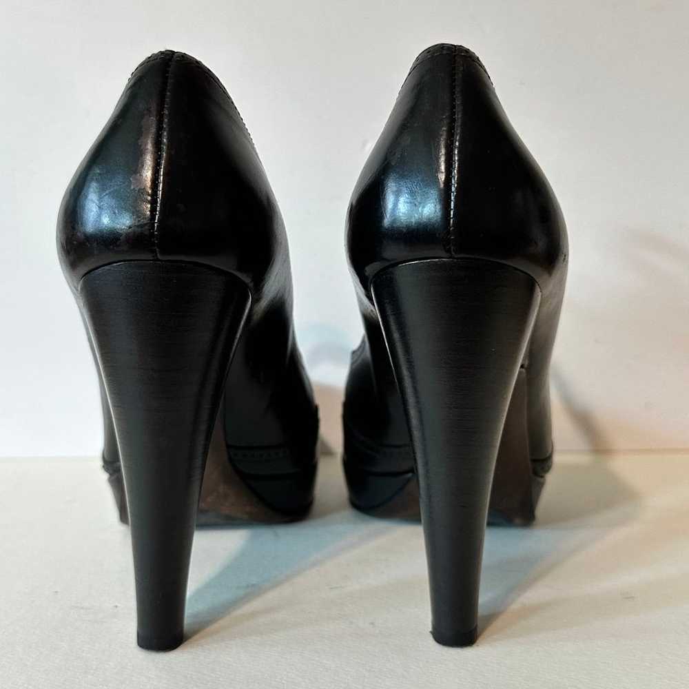 Prada Mary Jane Platform Heels Womens Size EU 37.… - image 10