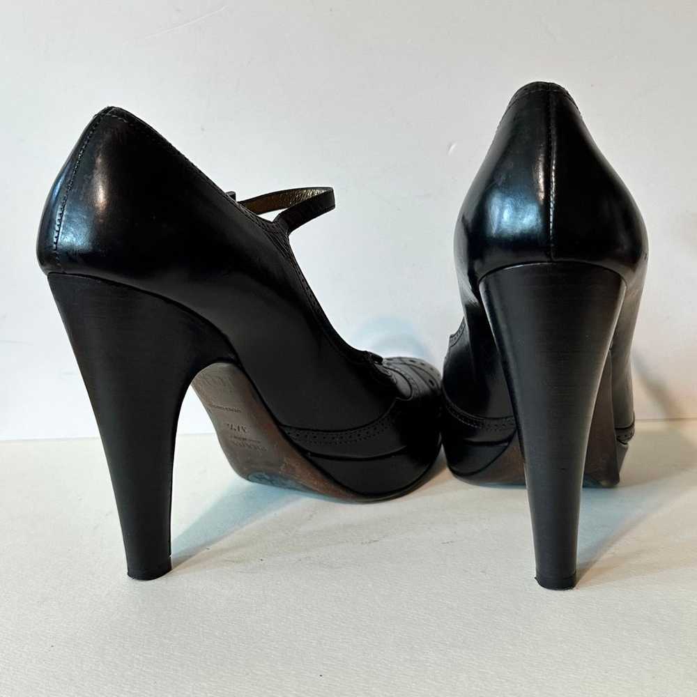 Prada Mary Jane Platform Heels Womens Size EU 37.… - image 11