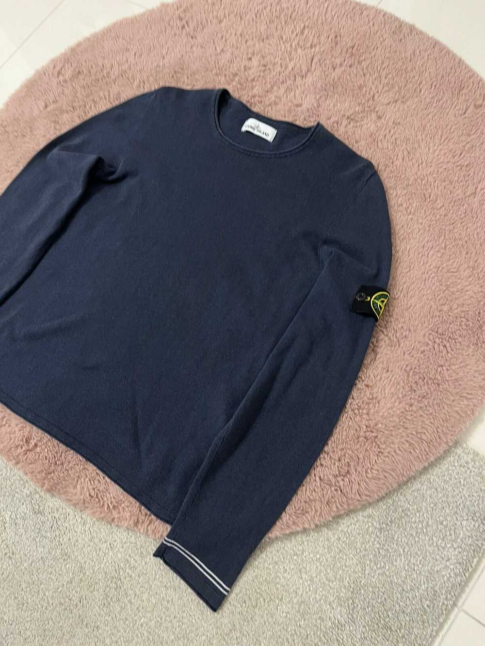Stone Island stone Island garment dyed sweater (M) - image 1
