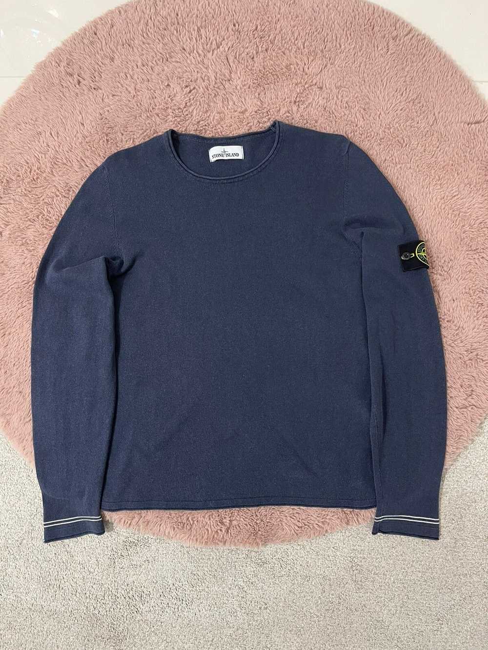 Stone Island stone Island garment dyed sweater (M) - image 2