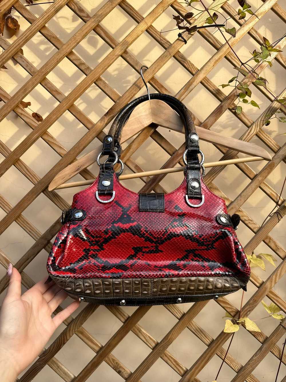 Vintage Luciano Padovan Snake Bag - image 4