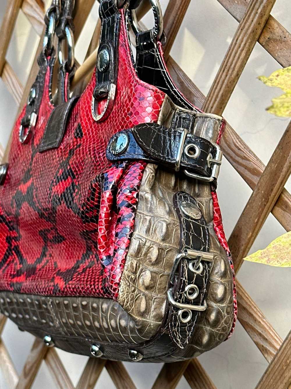 Vintage Luciano Padovan Snake Bag - image 8