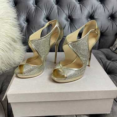 Jimmy Choo wrapped heel sandals