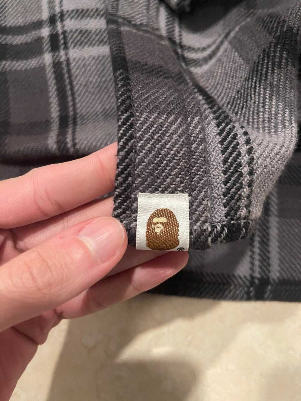 Bape Bape Check Flannel Shirt - image 5