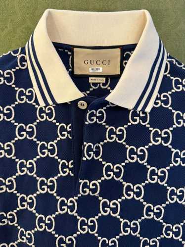 Gucci GG Stretch Cotton Polo