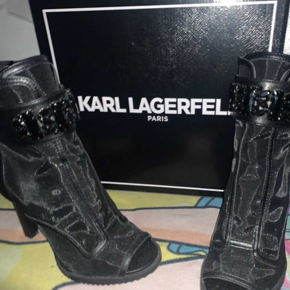 karl lagerfeld heels - image 1