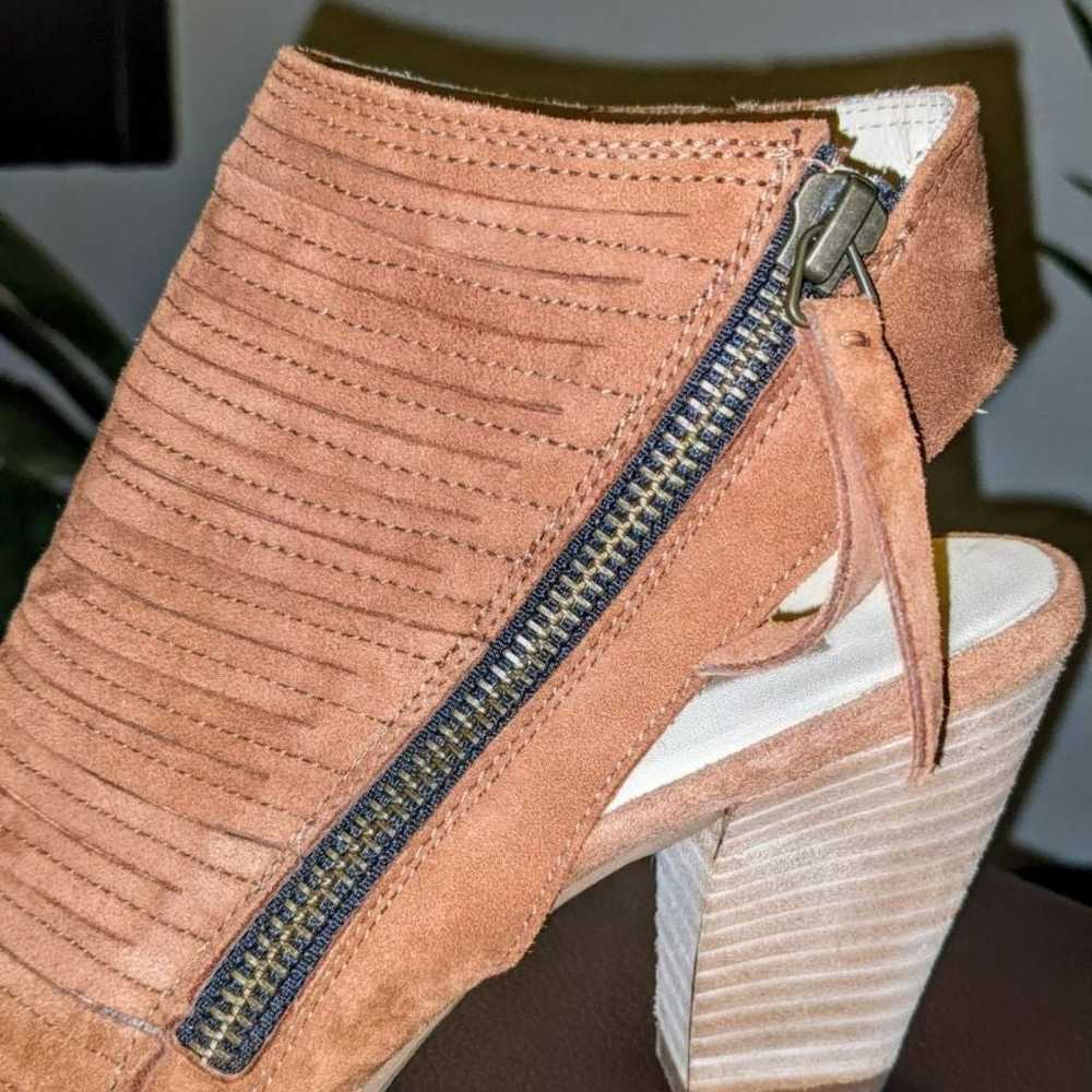 Paul Green Leather Peep Toe Sandal - image 3