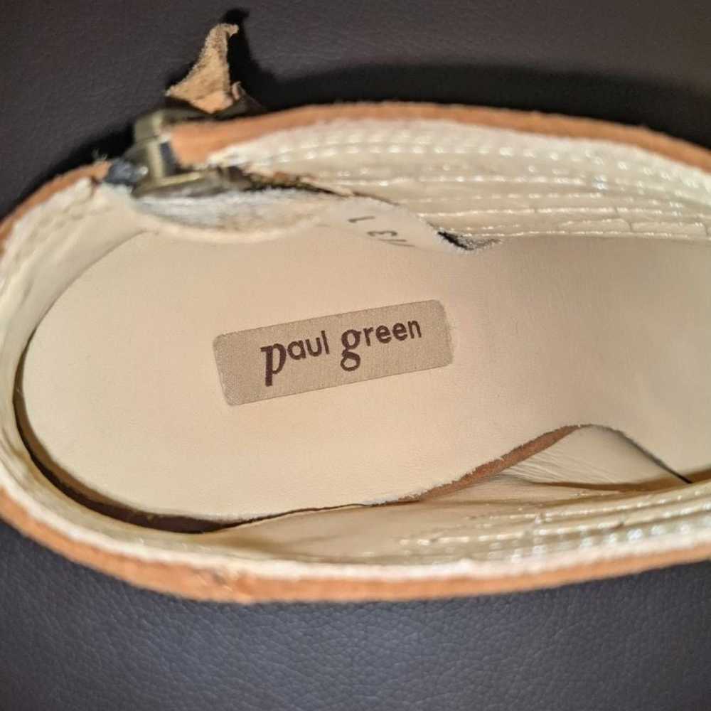 Paul Green Leather Peep Toe Sandal - image 6