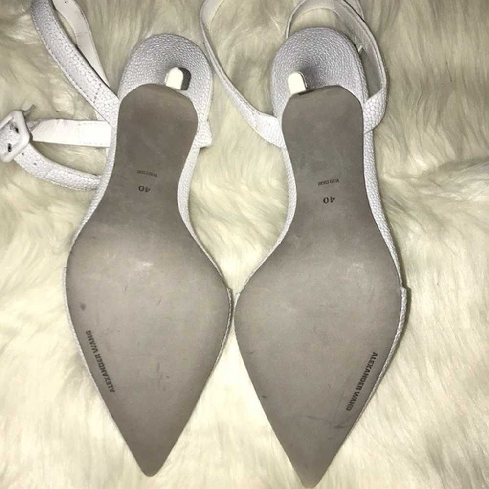 AW LOVISA WHITE HEELS - image 6