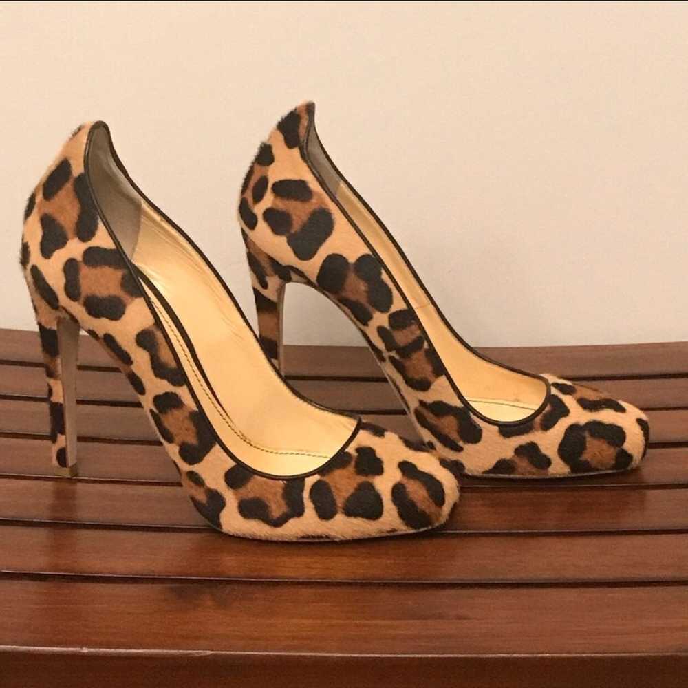 ✨JEROME C. ROUSSEAU✨"Aizza" Leopard Heel - image 3