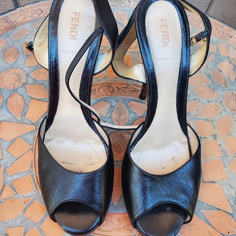 Authentic Fendi heels 40 - image 4