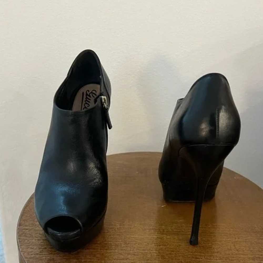 GUCCI Women’s Black Platform Heels Size 37 - image 5