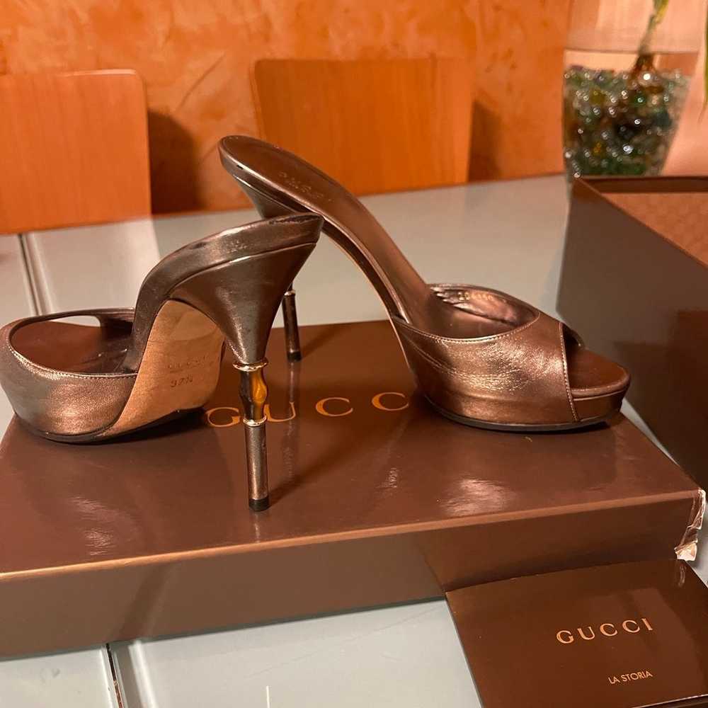 Gucci high heel sandals - image 2