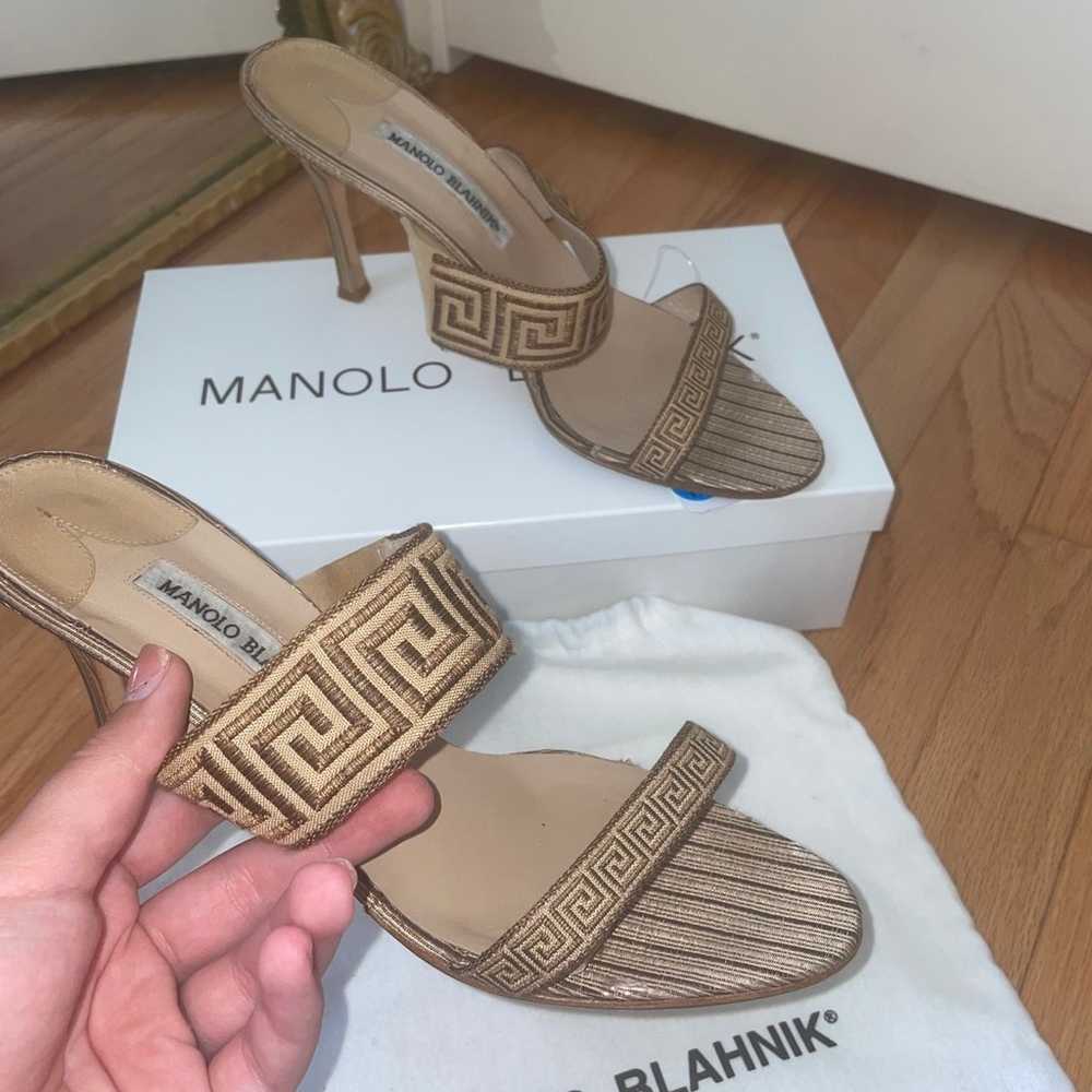 Vintage Manolo Blahnik heels - image 2