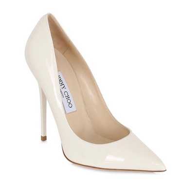 JIMMY CHOO Anouk 120 Leather Pumps