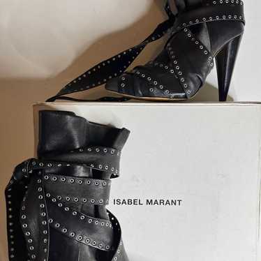 Isabel Marant wedge heel boots