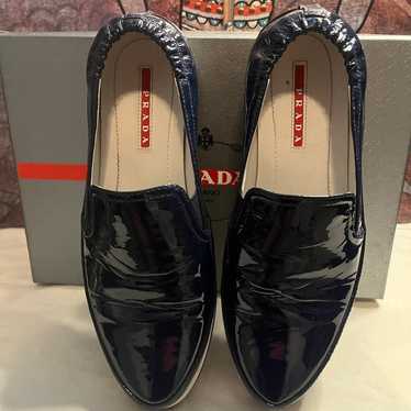 Prada patent leather shoes