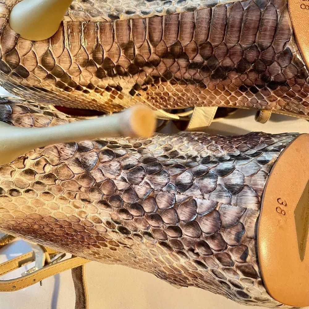 Gianmarco Lorenzi Heels with Snakeskin - image 6