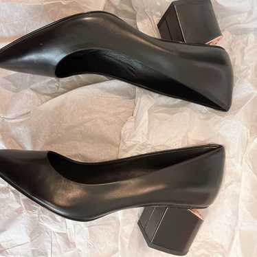 Alexander Wang Simona Cutout black Leather heel Pu