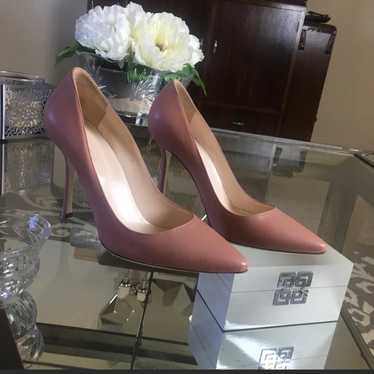 Sergio Rossi Dusty Rose Point Toe Pumps