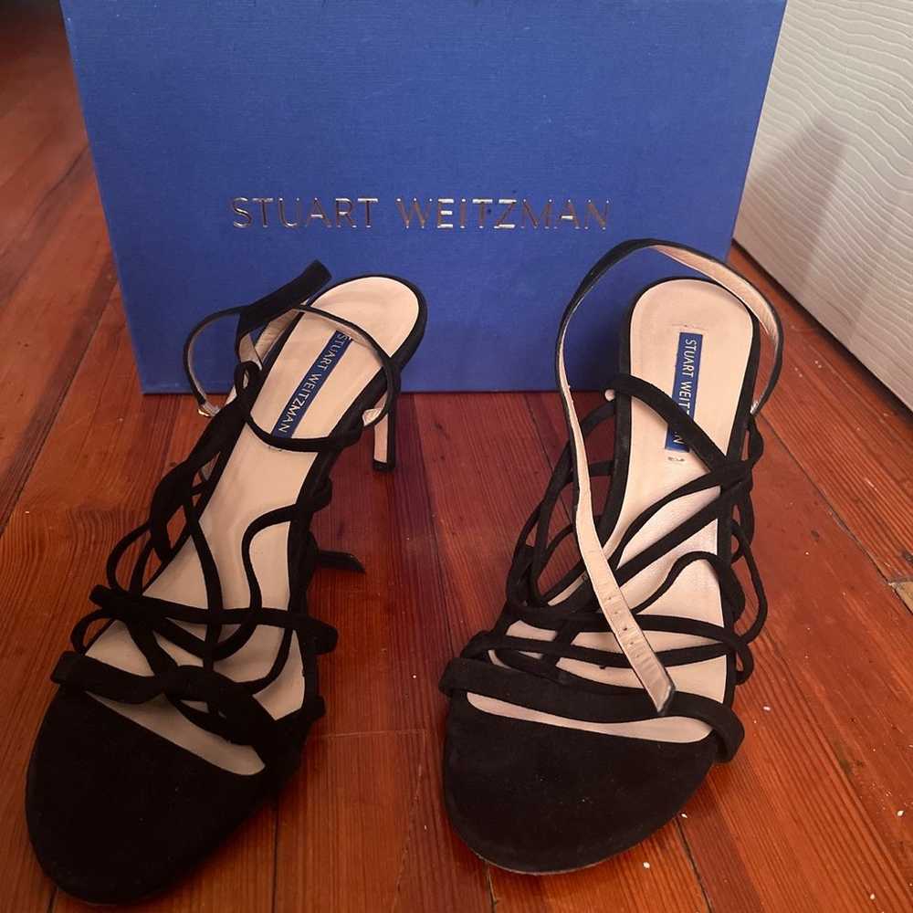 stuart weitzman strappy heels
