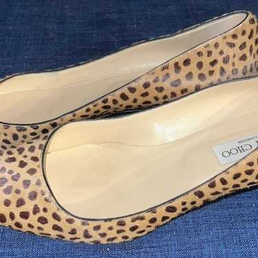 Jimmy Choo Leopard Print Pumps