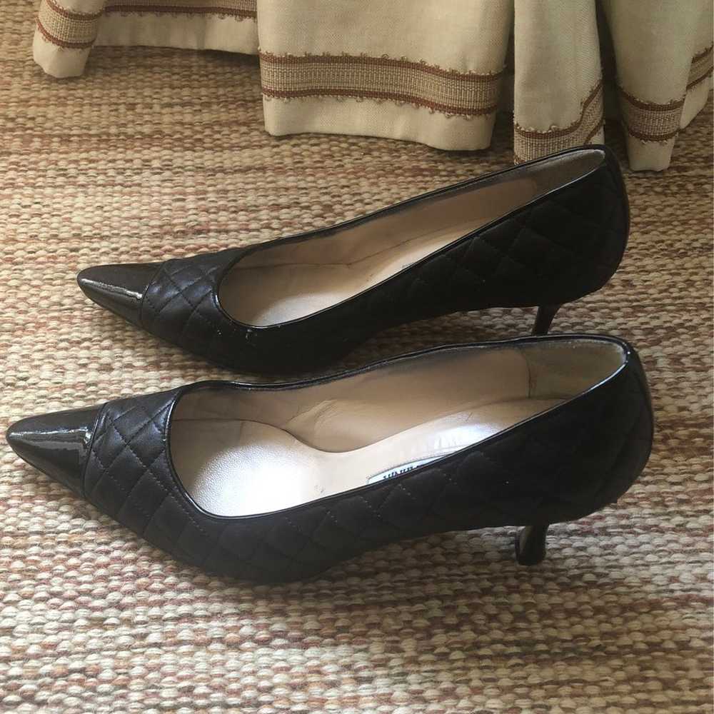 Manolo Blahnik Black Heels size 9.5 - image 3