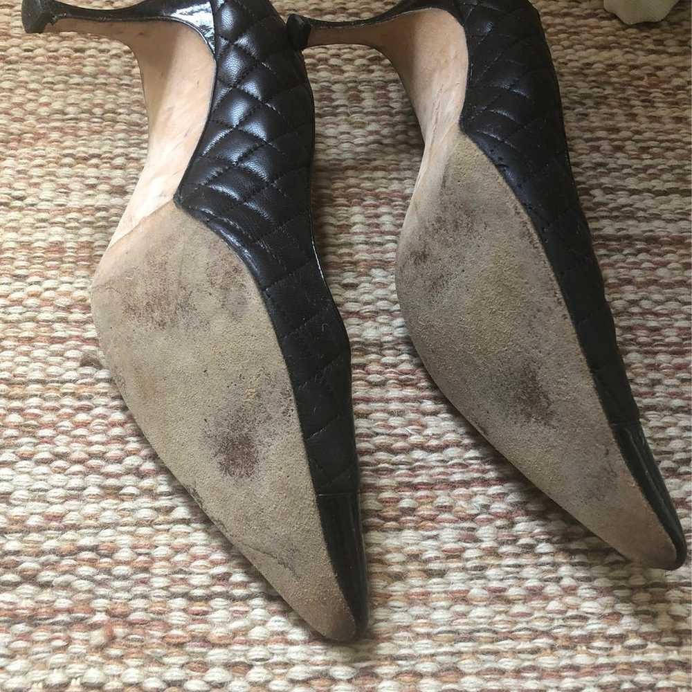 Manolo Blahnik Black Heels size 9.5 - image 5