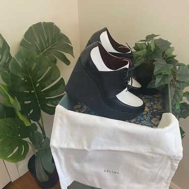 CELINE PARIS Platform Wedge (Vintage)