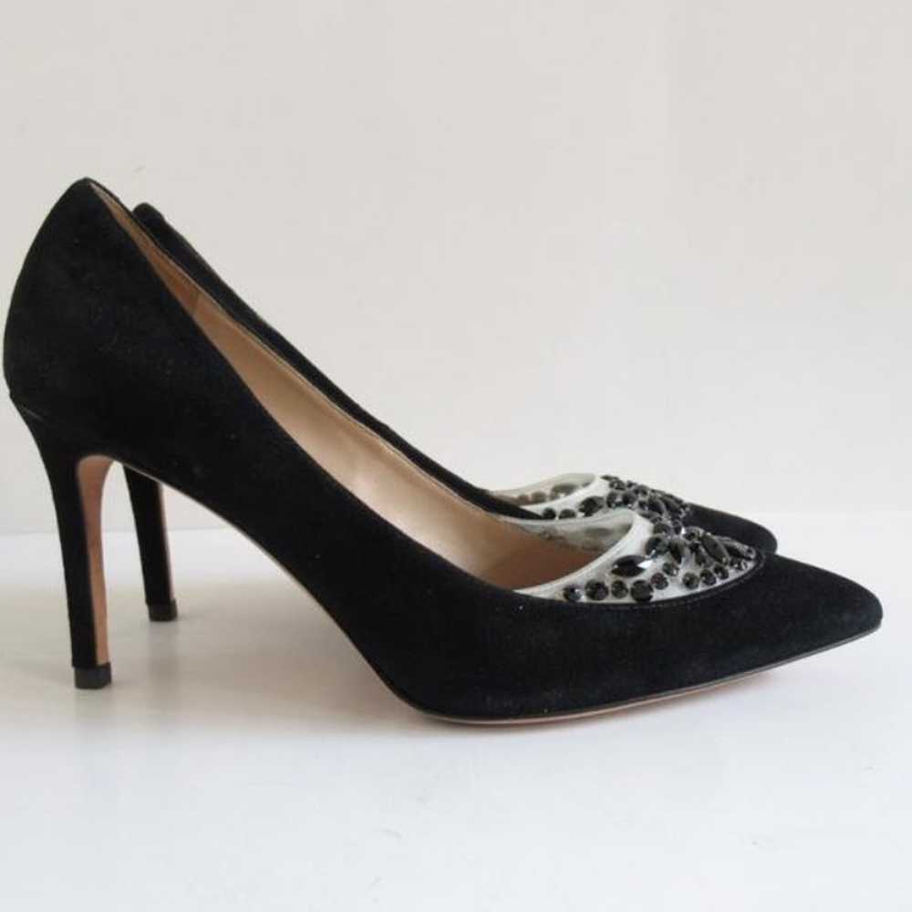 TORY BURCH size 7.5 suede formal heels - image 10