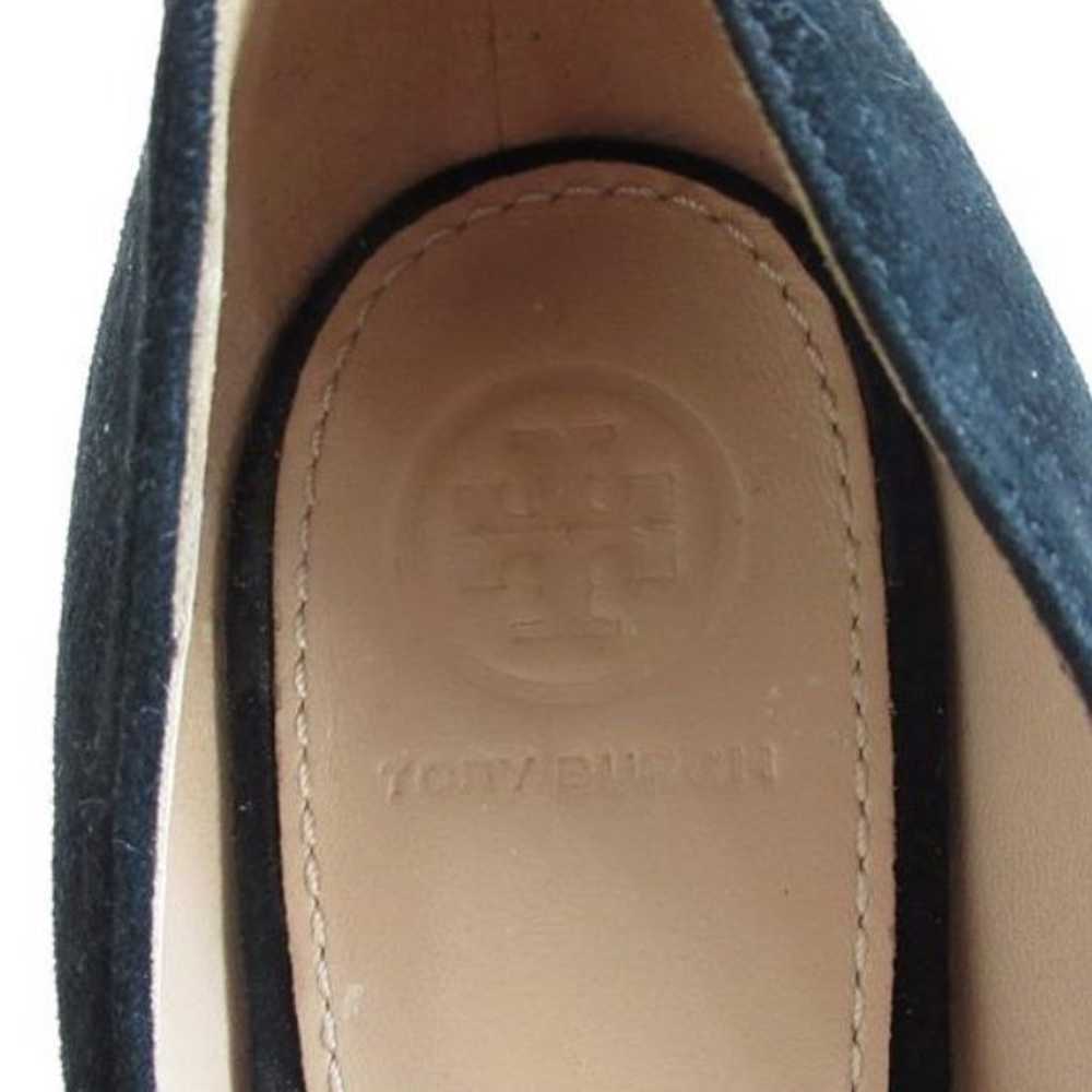 TORY BURCH size 7.5 suede formal heels - image 3