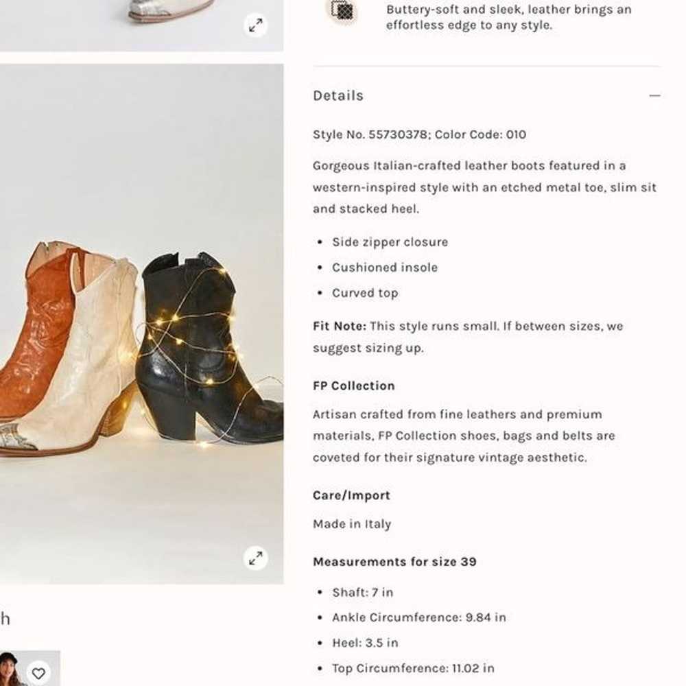 NEW! Free People Brayden boot **READ ONE HI ONE L… - image 7