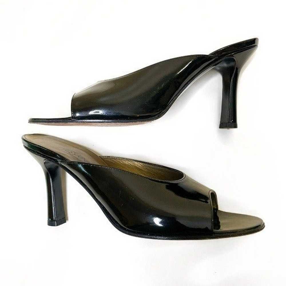 YVES SAINT LAURENT Black Patent Leather Heels - image 4