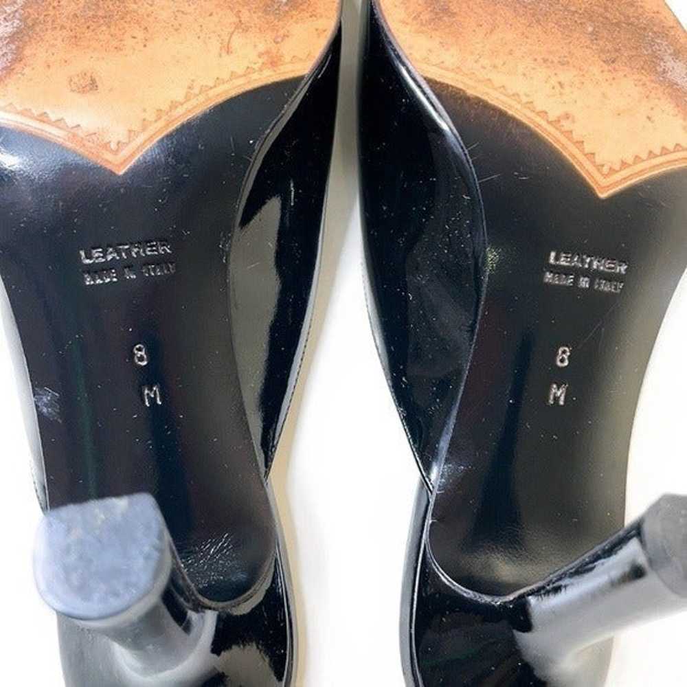YVES SAINT LAURENT Black Patent Leather Heels - image 8