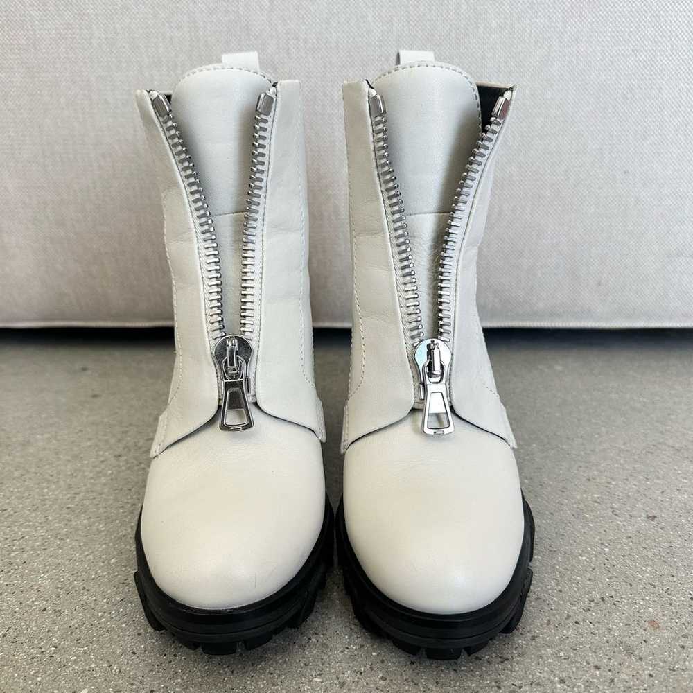 Rag & Bone Palaia White Leather Boots - image 4