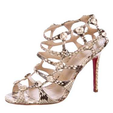 Christian Louboutin caged Sandals heels 35