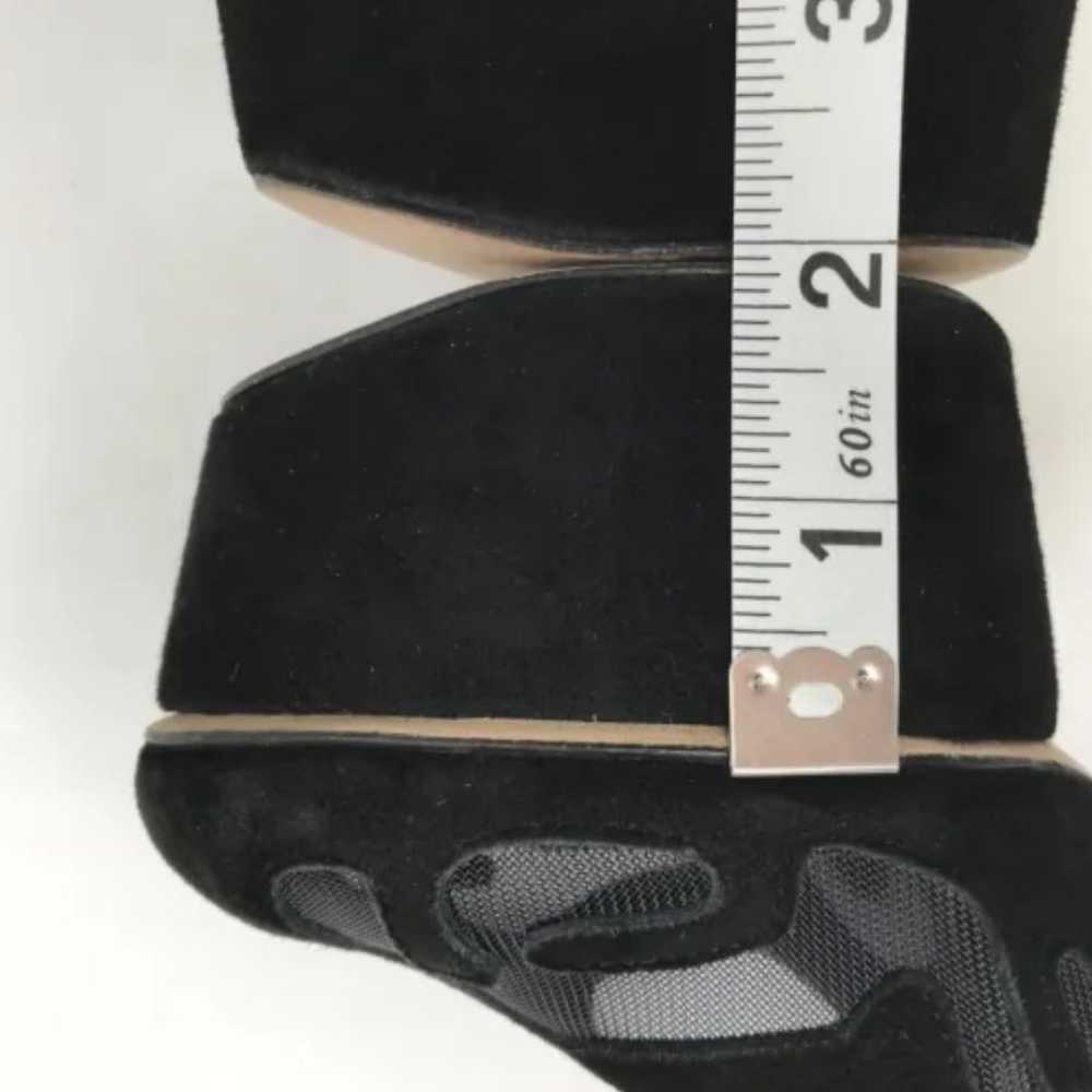 @Olcay Gulsen Black Platform Mesh Heels Pumps 37 - image 12