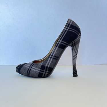 Bottega Veneta Tartan Heels