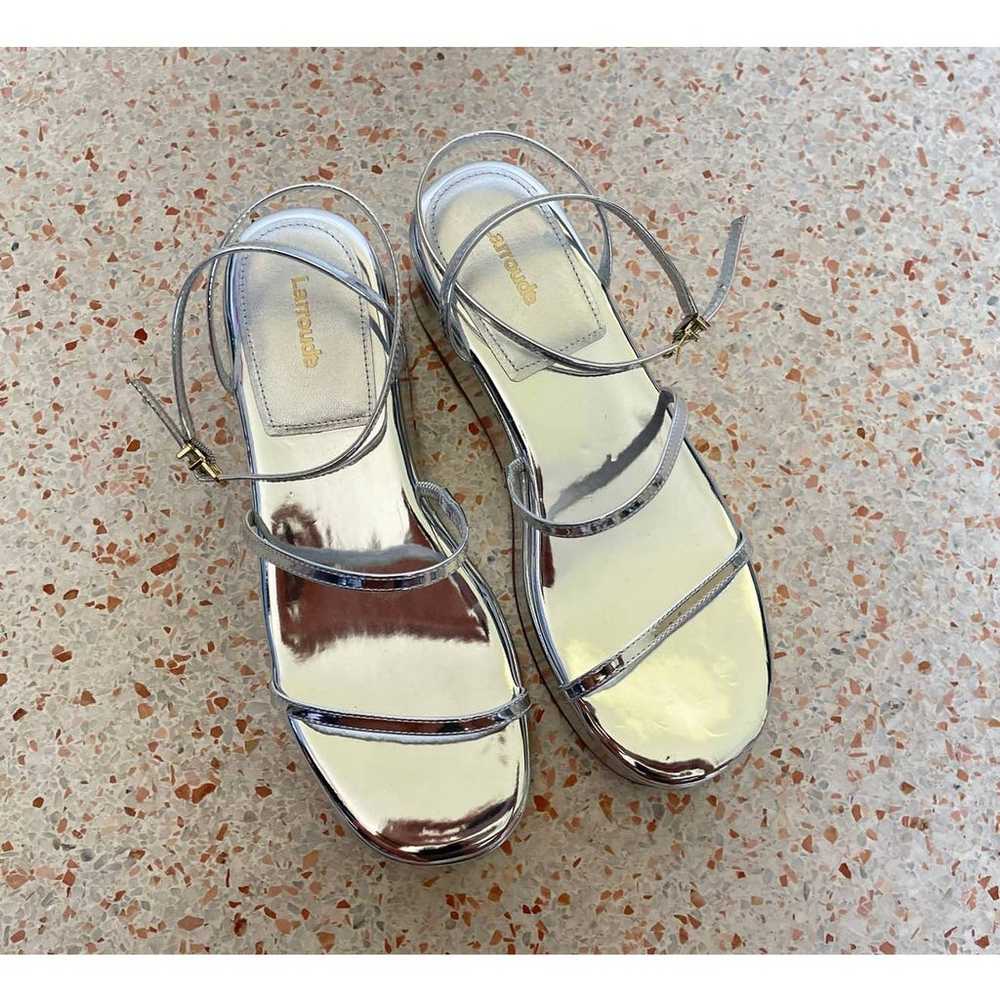 Larroude Gio Flatform Sandals - image 4